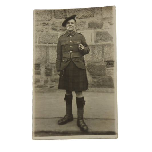 WW1 Scottish Regiment Picture Postcard Black Watch