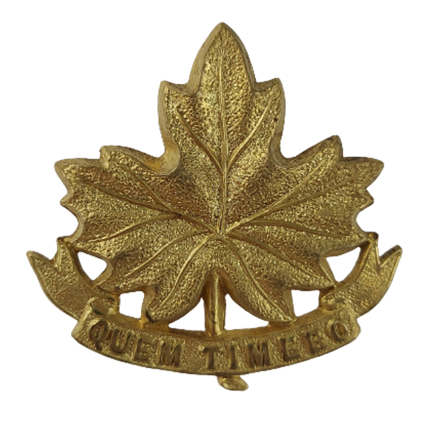 WW2 Canadian Regiment De Joliette Officer's Collar Badge - J.R. Gaunt