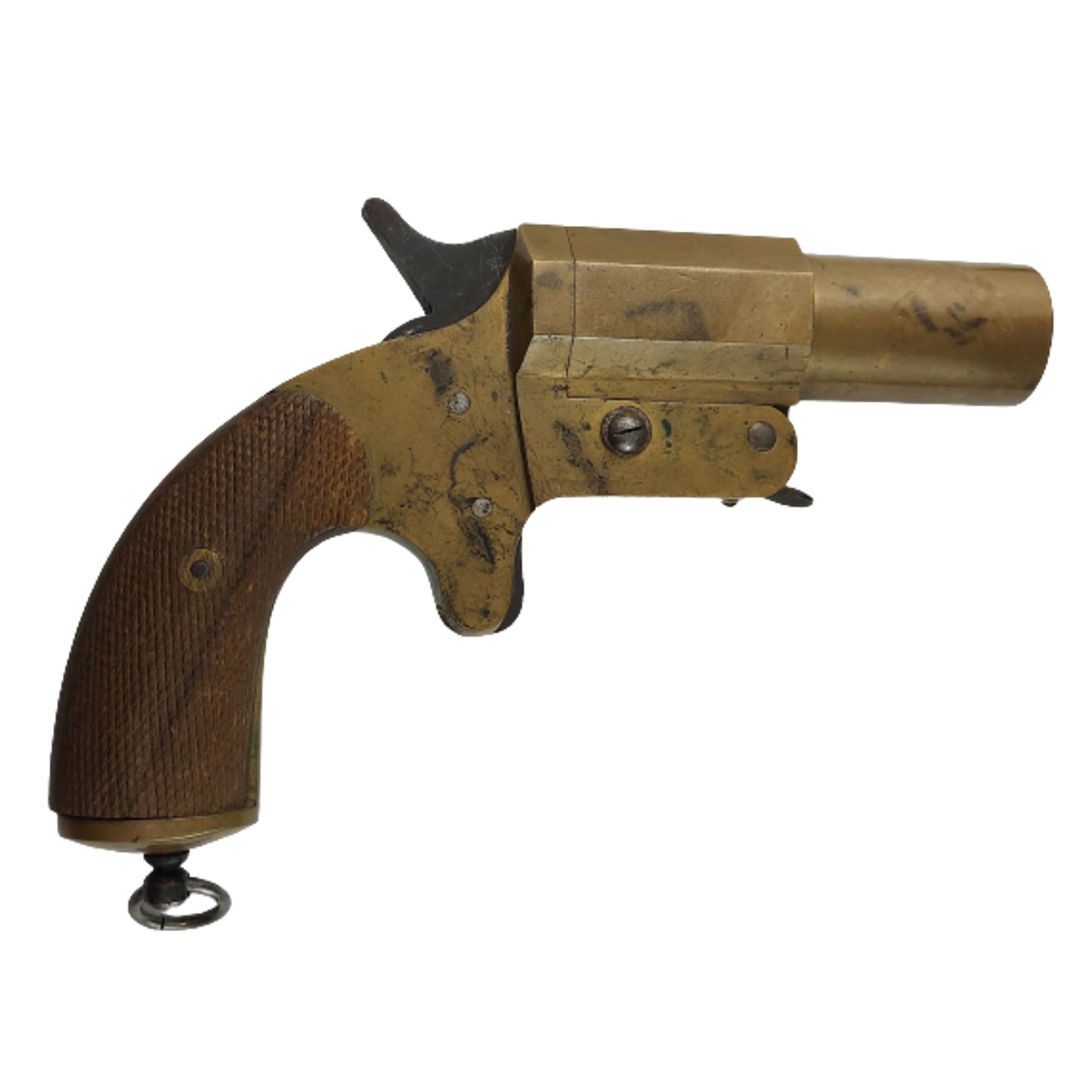 WW1 French Brass Flare Pistol 1917