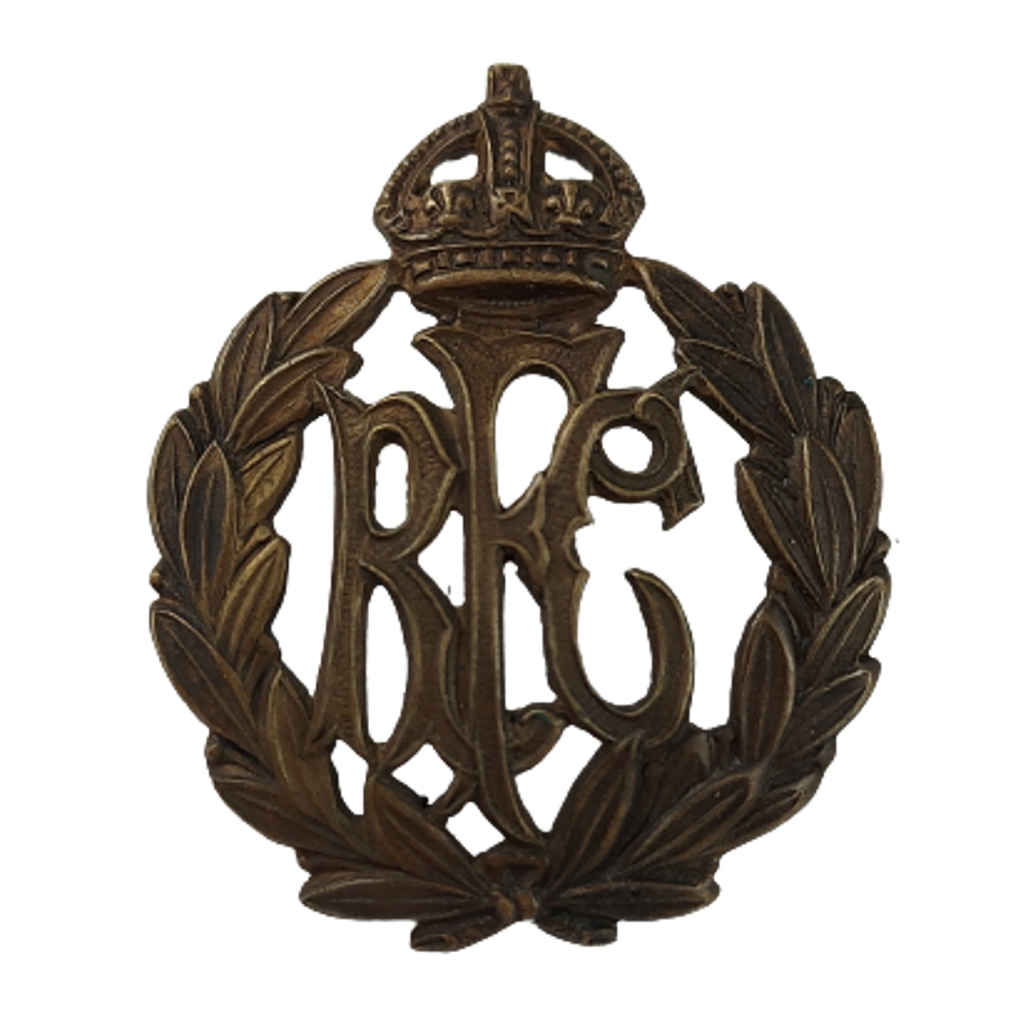 WW1 British Canadian RFC Royal Flying Corps Cap Badge