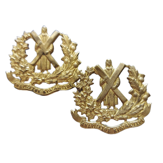 Saint Andrews College Collar Badge Pair - Gaunt Montreal