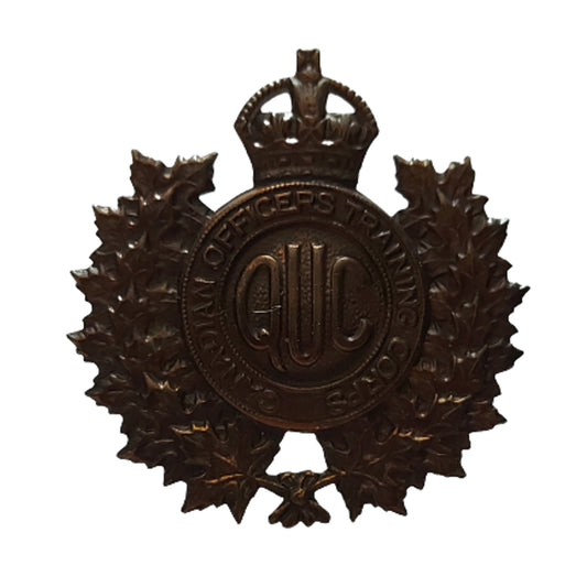 COTC Queen's University Cap Badge