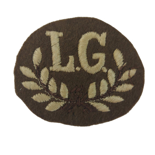 WW2 British Canadian Lewis Gunners Cloth Trade Badge
