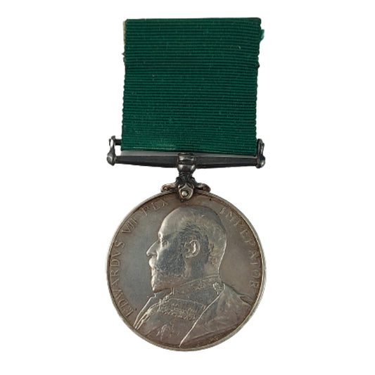 Pre-WW1 Colonial Auxiliary Forces Long Service Medal 2nd Regiment