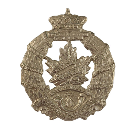 WW2 Canadian B.C. British Columbia Duke Of Connaught's Cap Badge