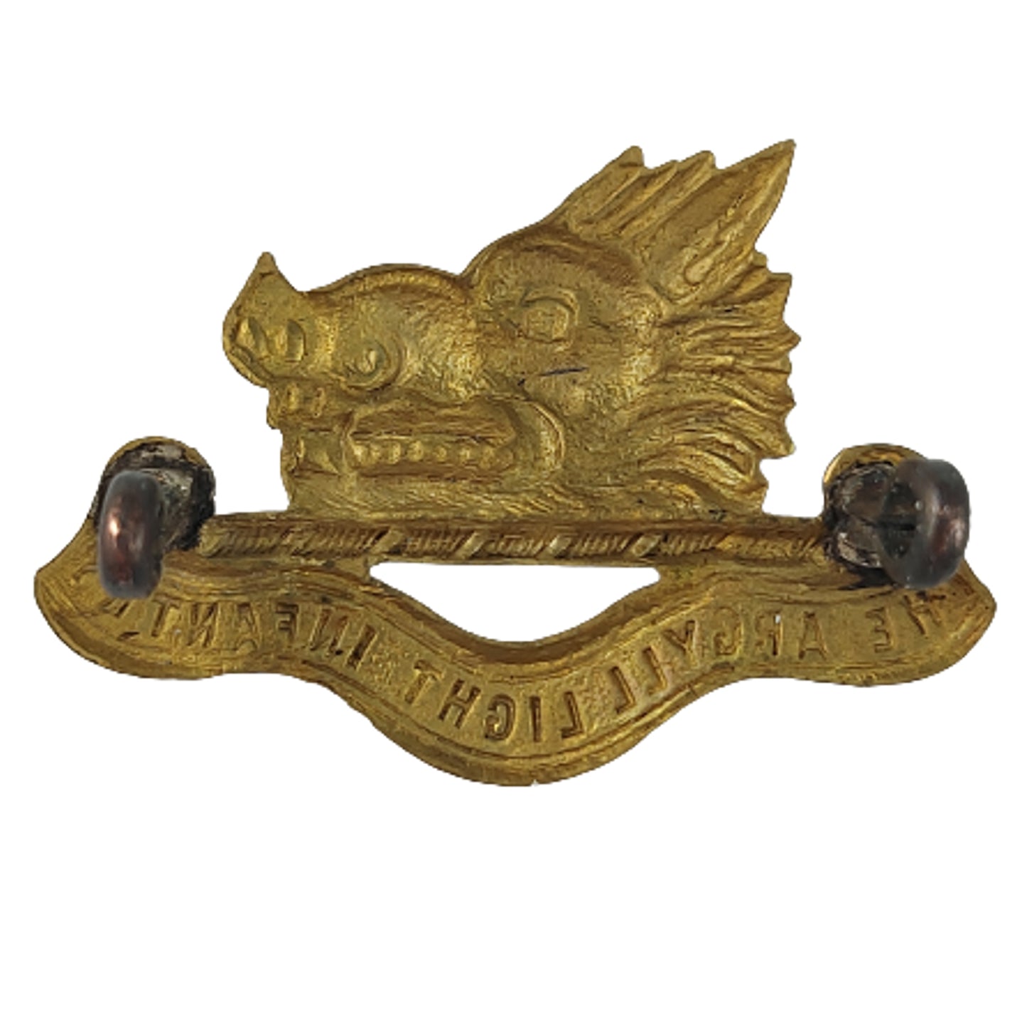1923 Issue The Argyll Light Infantry Collar Badge