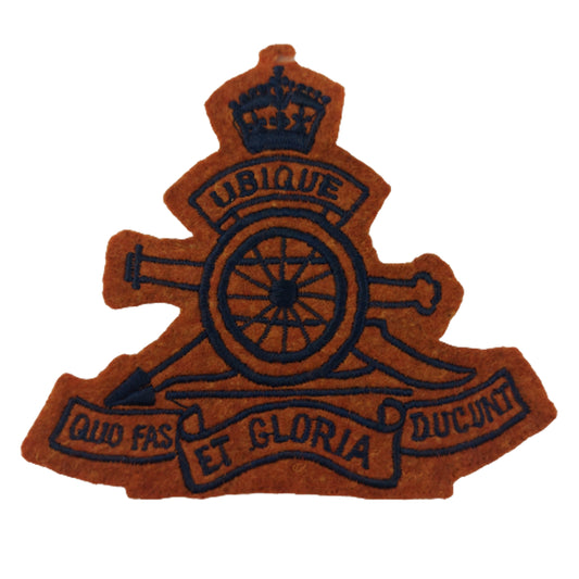 WW2 RCA Royal Canadian Artillery Jacket Crest