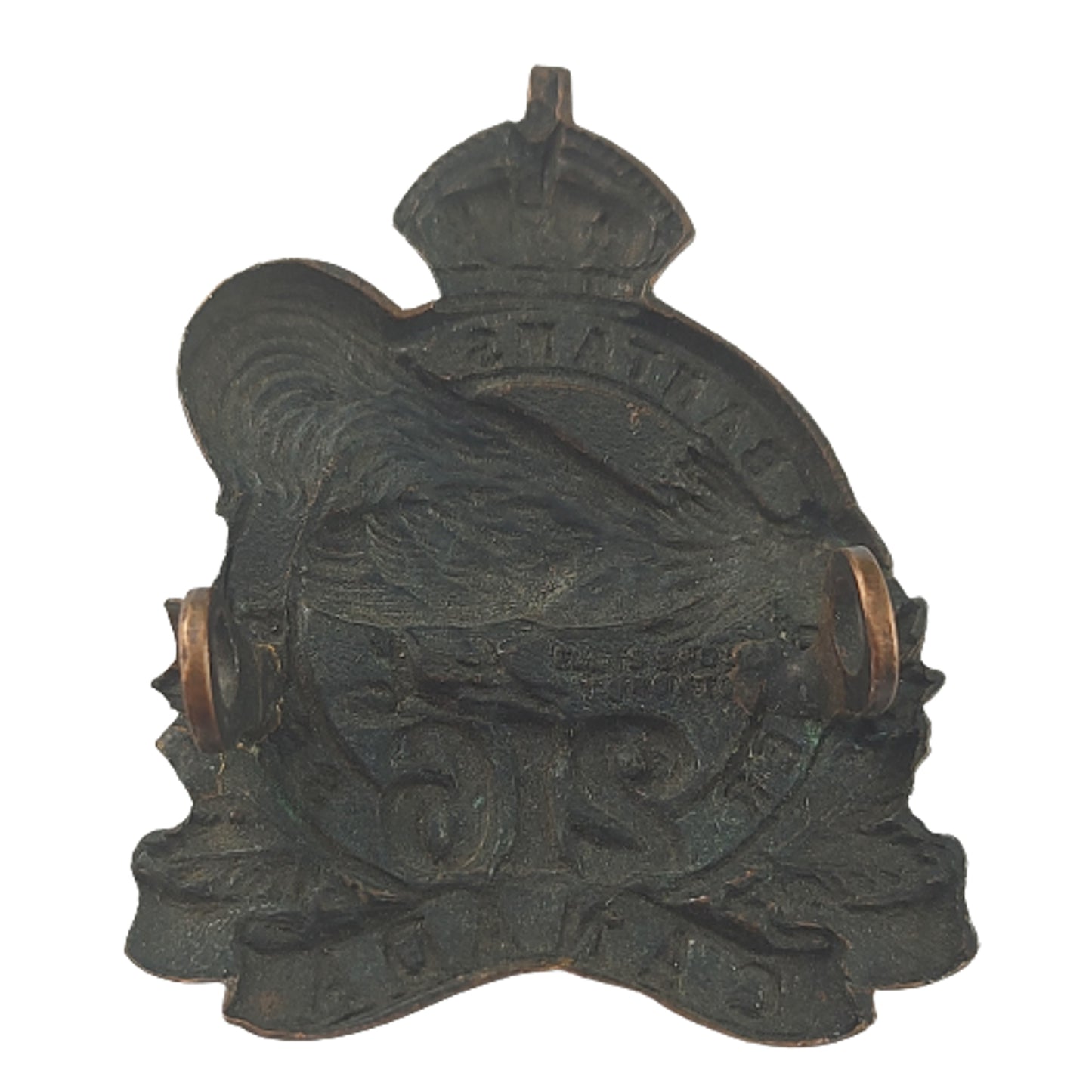 WW1 Canadian 216th Battalion Cap Badge - Toronto Battalion - Ellis Bros.