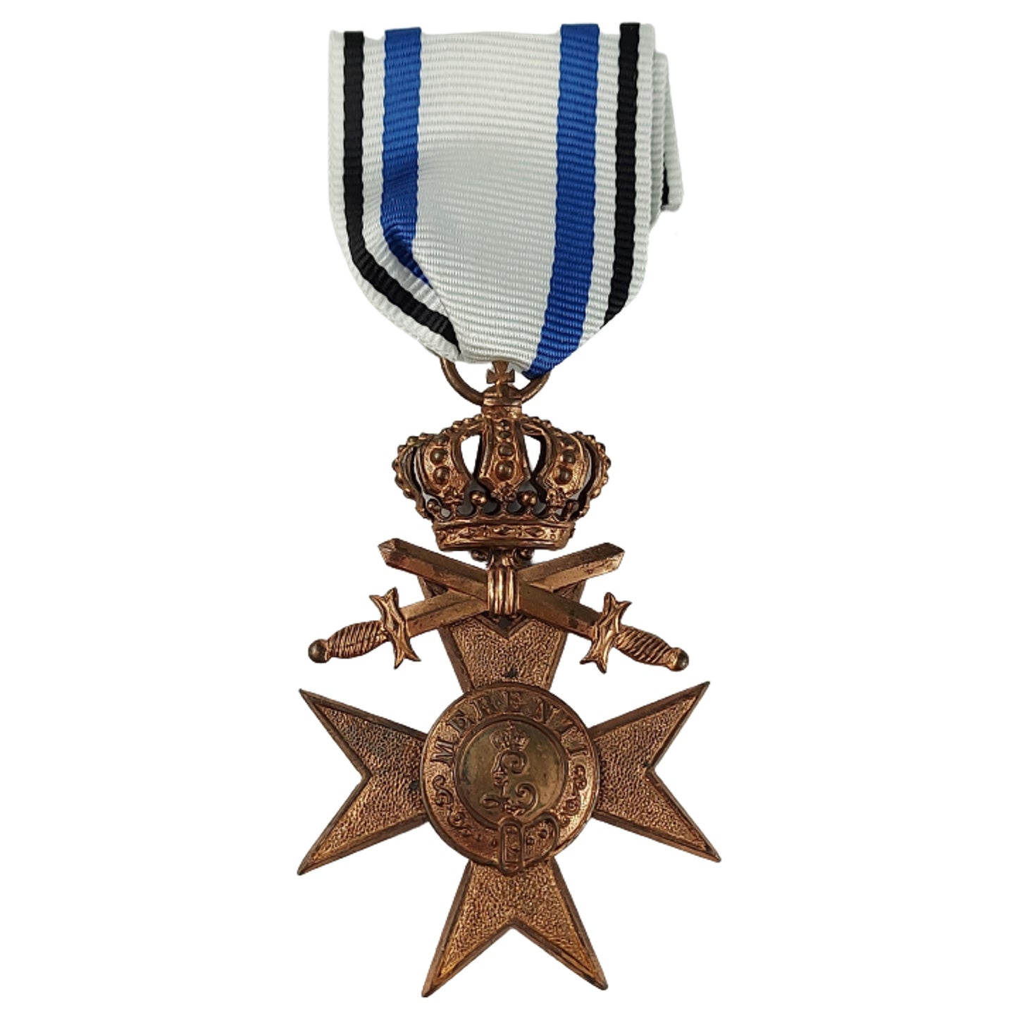 Pre-WW2 Bavarian 3rd Class Merit Cross Medal With Swords