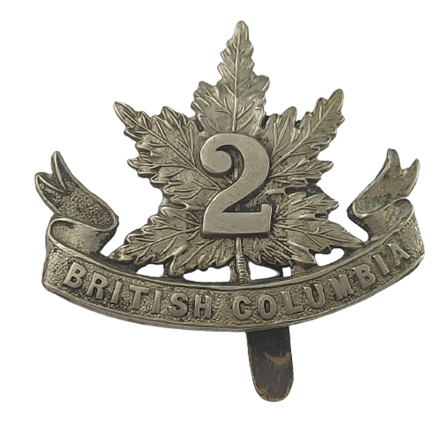 WW1 Canadian 30th Battalion Cap Badge - 2nd British Columbia