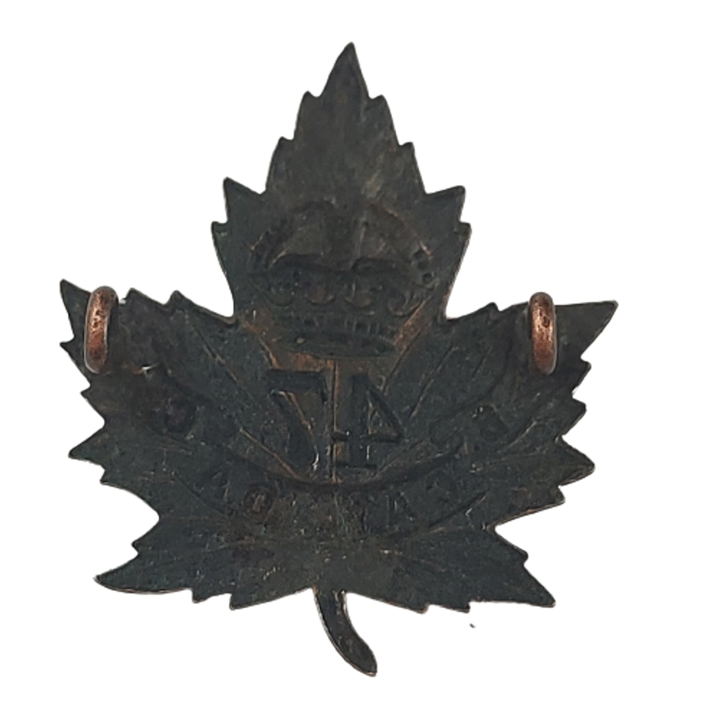 WW1 Canadian 47th Battalion Cap Badge - British Columbia