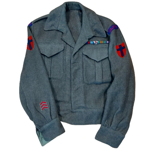 WW2 RCOC Royal Canadian Ordnance Corps BD Battle Dress Tunic