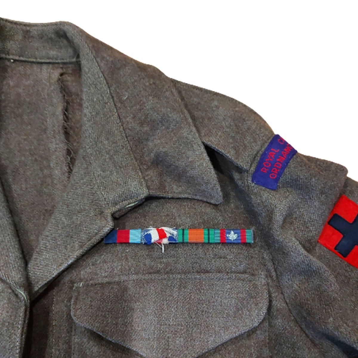 WW2 RCOC Royal Canadian Ordnance Corps BD Battle Dress Tunic – Canadian ...