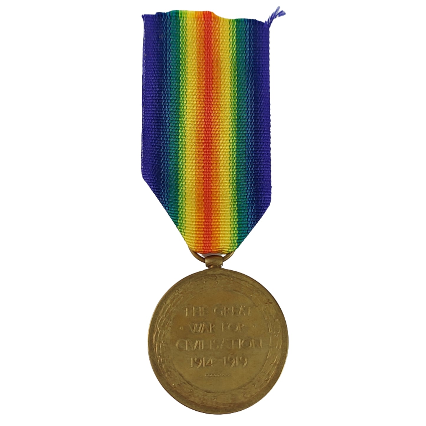 WW1 Canadian Victory Medal - 10th Battalion Calgary Alberta