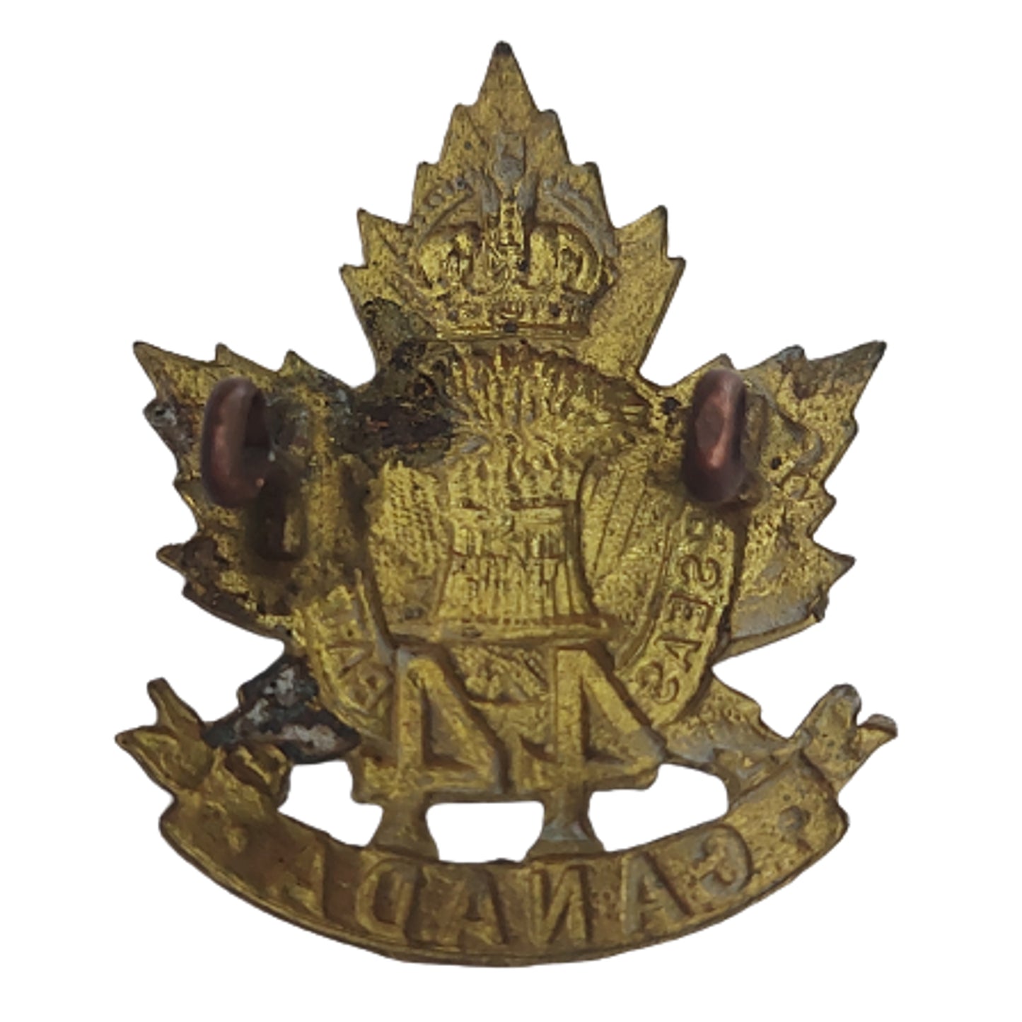 WW1 Canadian 44th Battalion Cap Badge - Brandon Manitoba