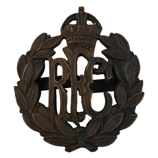 WW1 RFC Royal Flying Corps Officer's Cap Badge