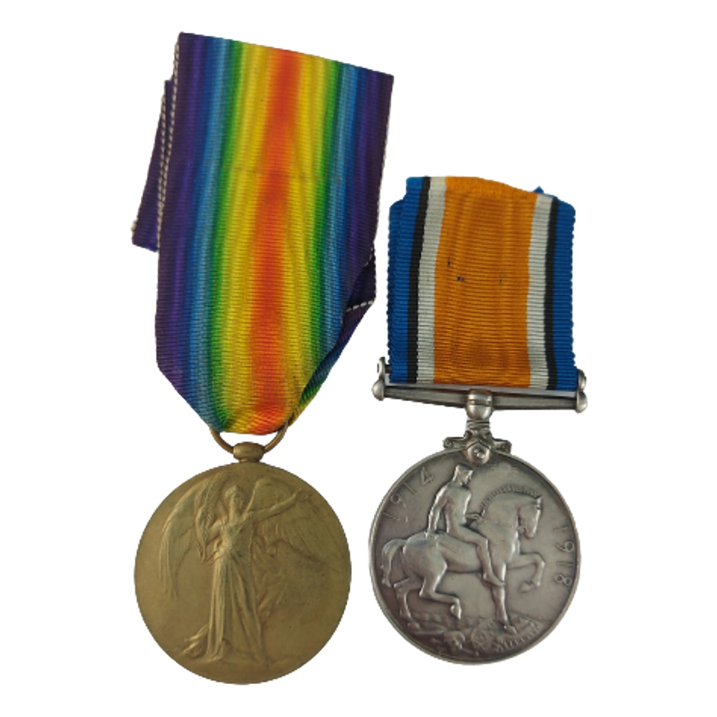 WW1 Canadian Medal Pair - 44th Battalion Winnipeg Manitoba