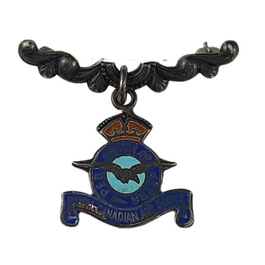 WW2 RCAF Royal Canadian Air Force Sweetheart Pin