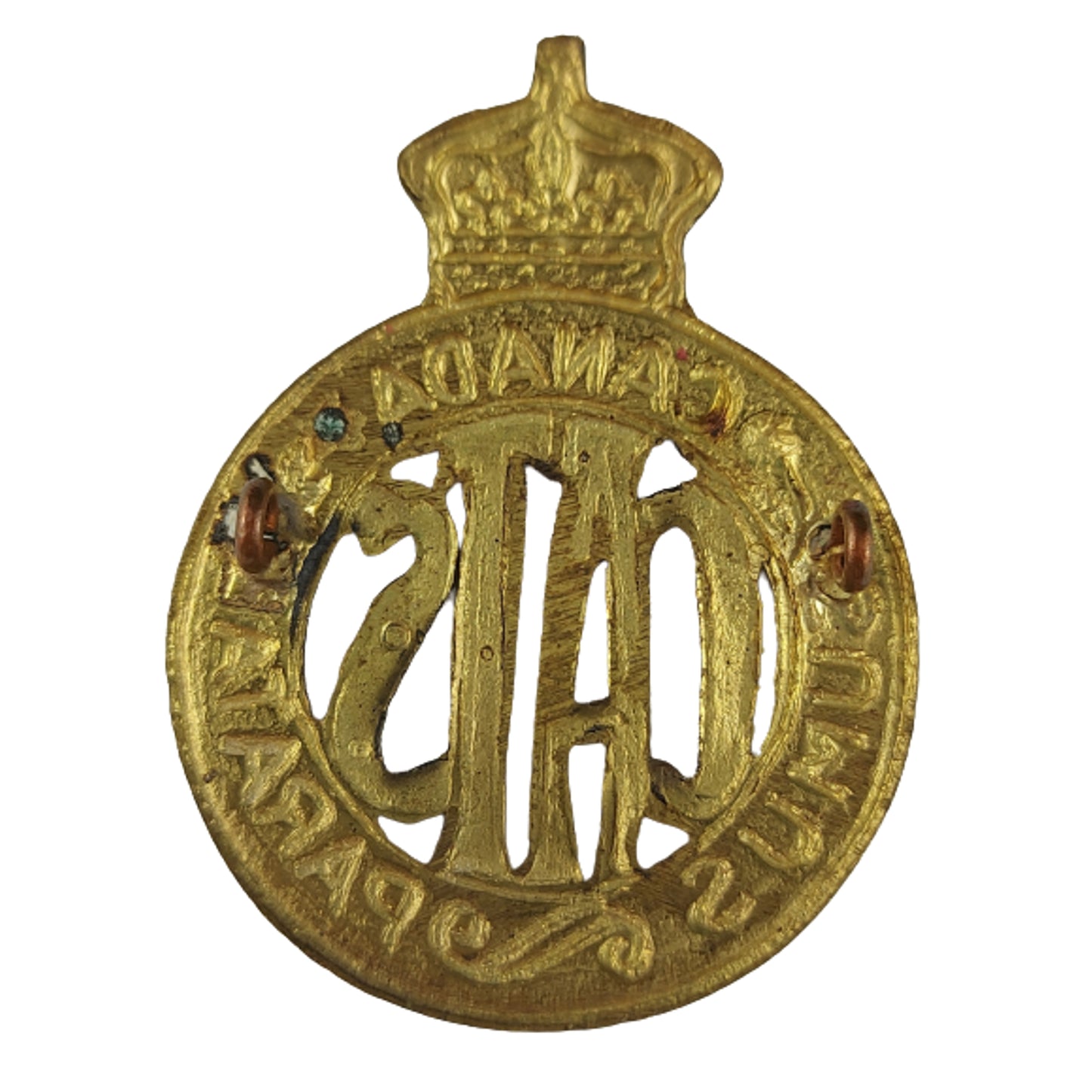 WW2 Canadian Auxiliary Transport Service Cap Badge