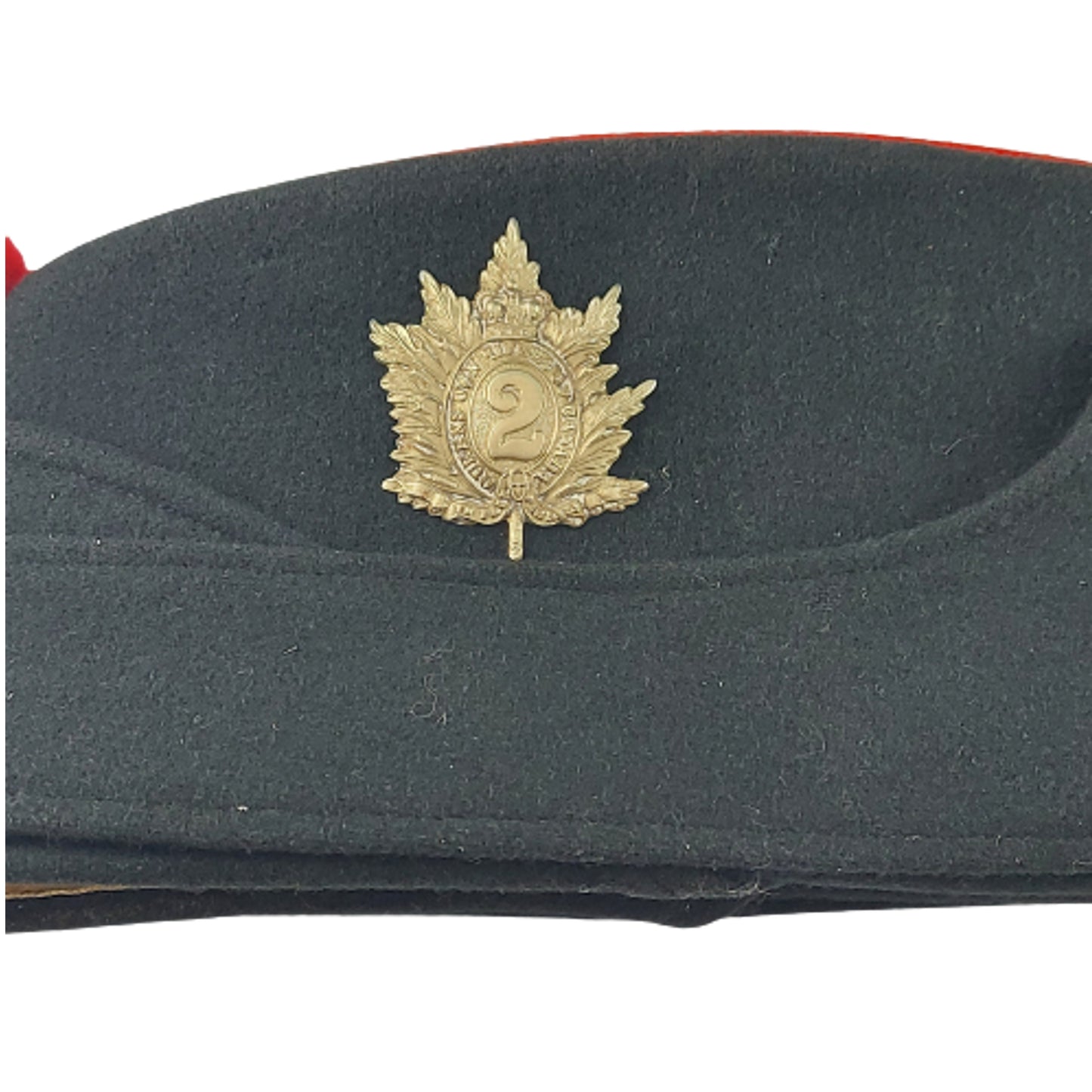 Queen's Own Rifles 2nd Battalion CFSC Colored Field Service Cap