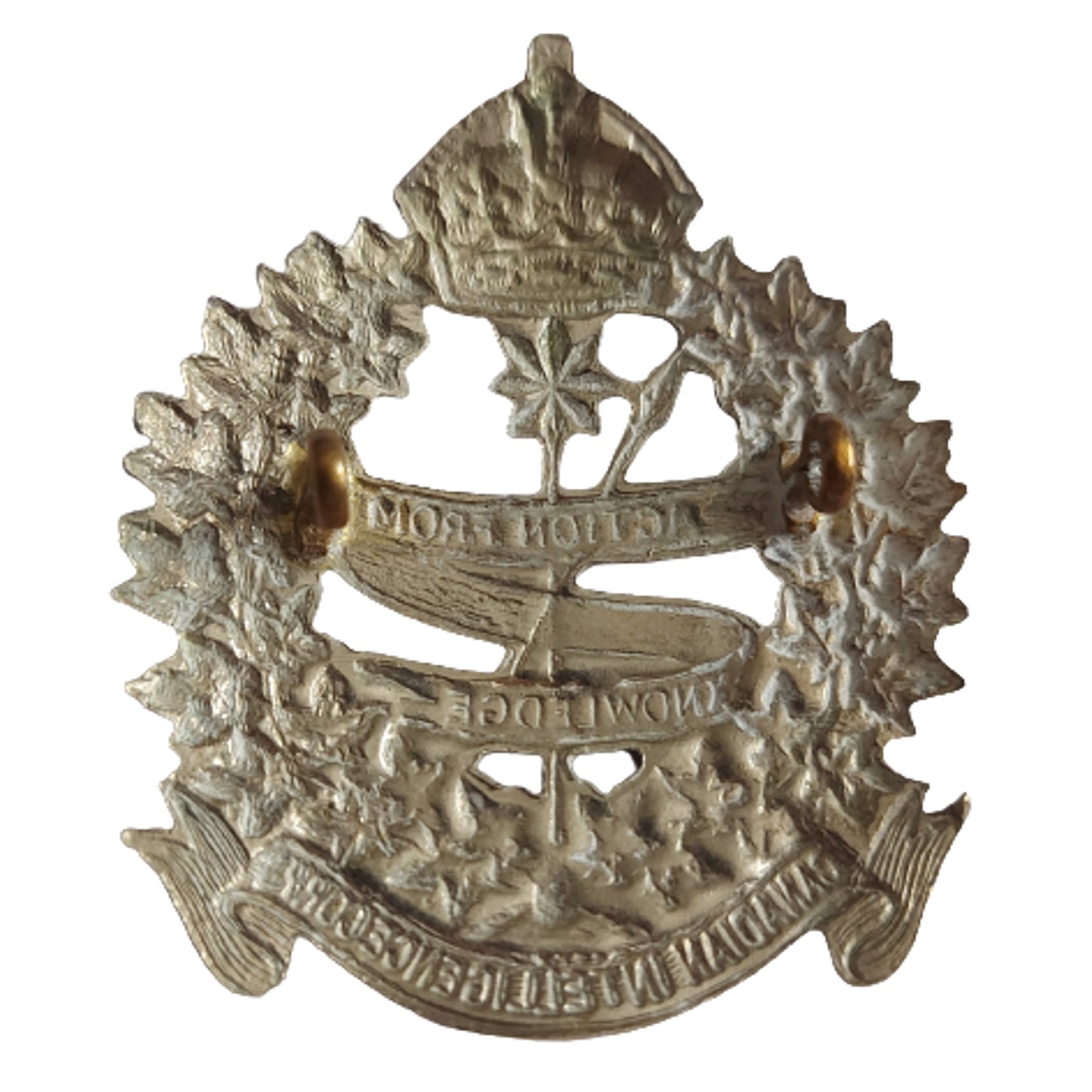 WW2 RCIC Royal Canadian Intelligence Corps Cap Badge