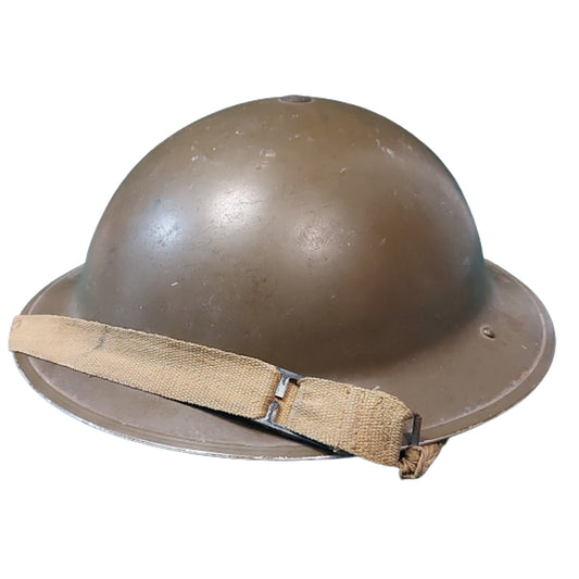 WW2 Canadian Combat Helmet Dated 1942