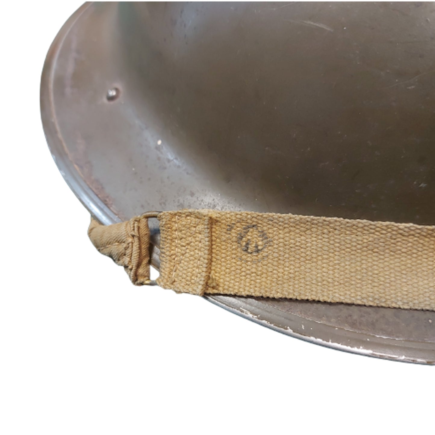 WW2 Canadian Combat Helmet Dated 1942