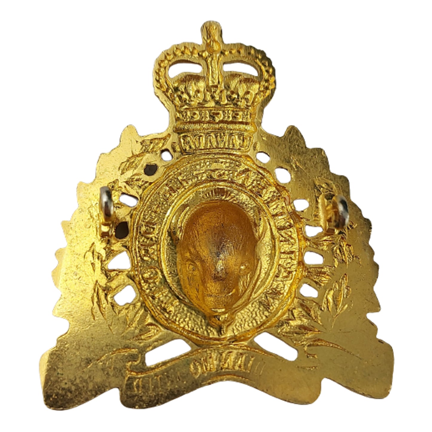 QEII RCMP Royal Canadian Mounted Police Cap Badge