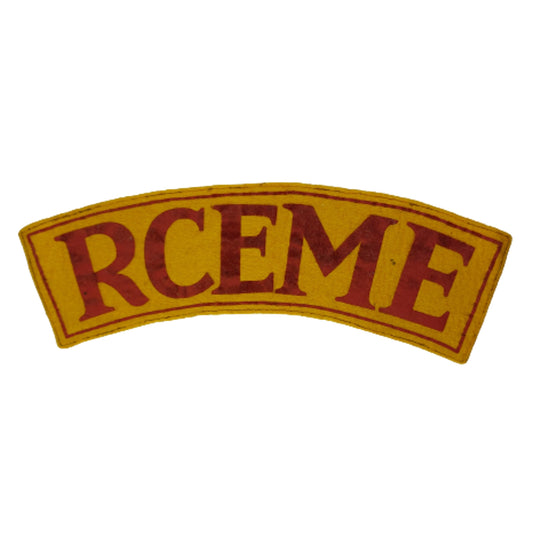 Post WW2 RCEME Royal Canadian Electrical Mechanical Engineers Jacket Crest