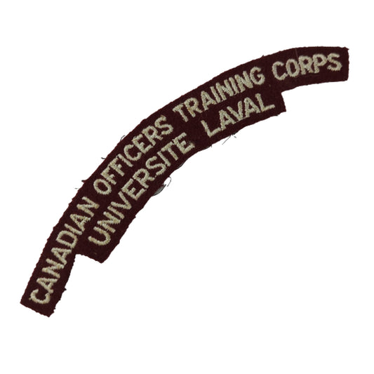 COTC Universite Laval Cloth Shoulder Title