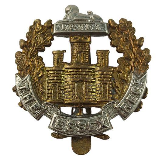 WW2 British Essex Regiment Cap Badge