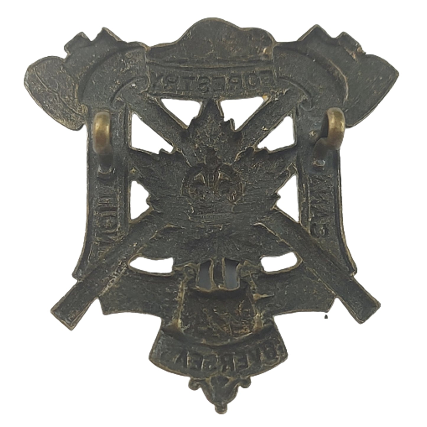 WW1 Canadian 224th Battalion Cap Badge - Forestry Battalion