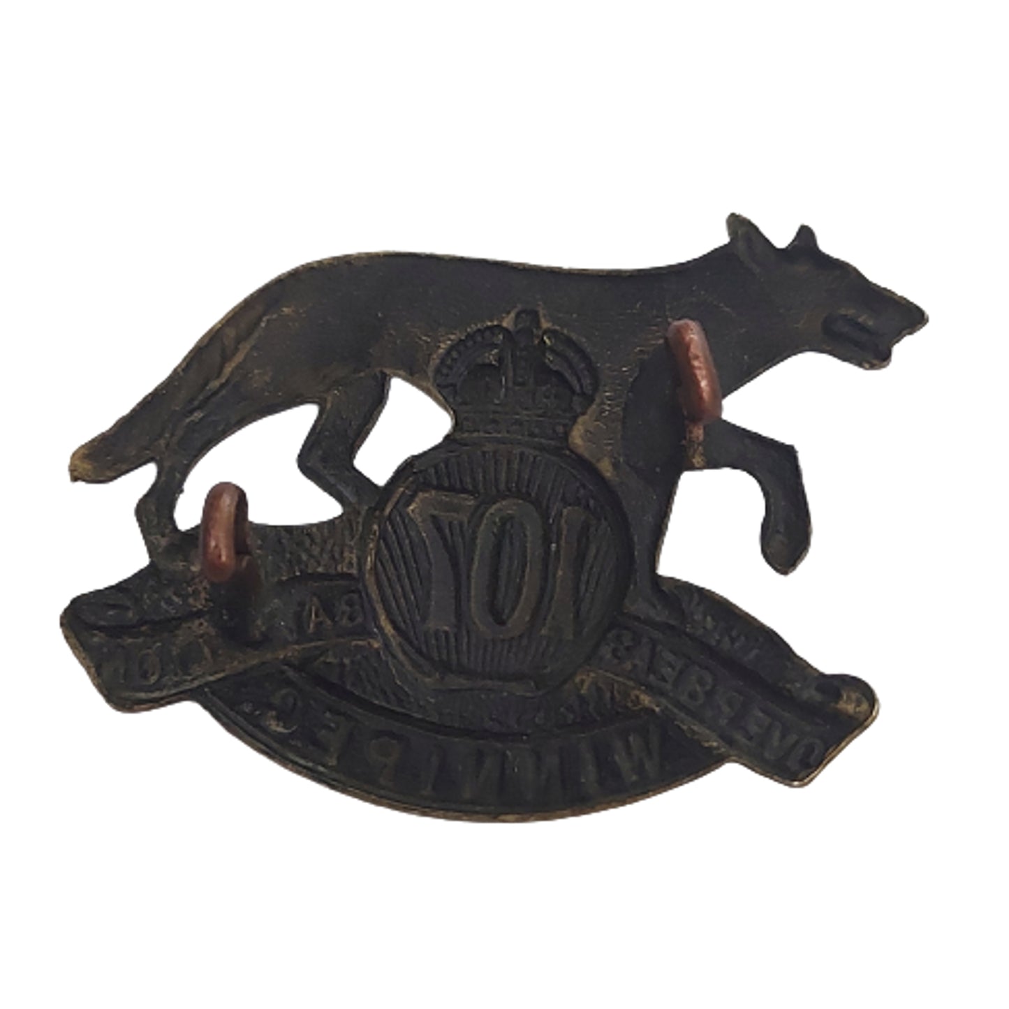 WW1 Canadian 107th Battalion Cap Badge - Winnipeg Manitoba