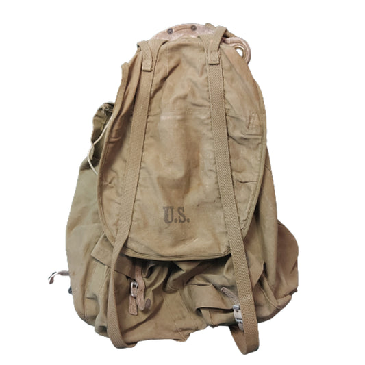 Named WW2 U.S. A-Frame Pack - F.S.S.F. First Special Service Forces