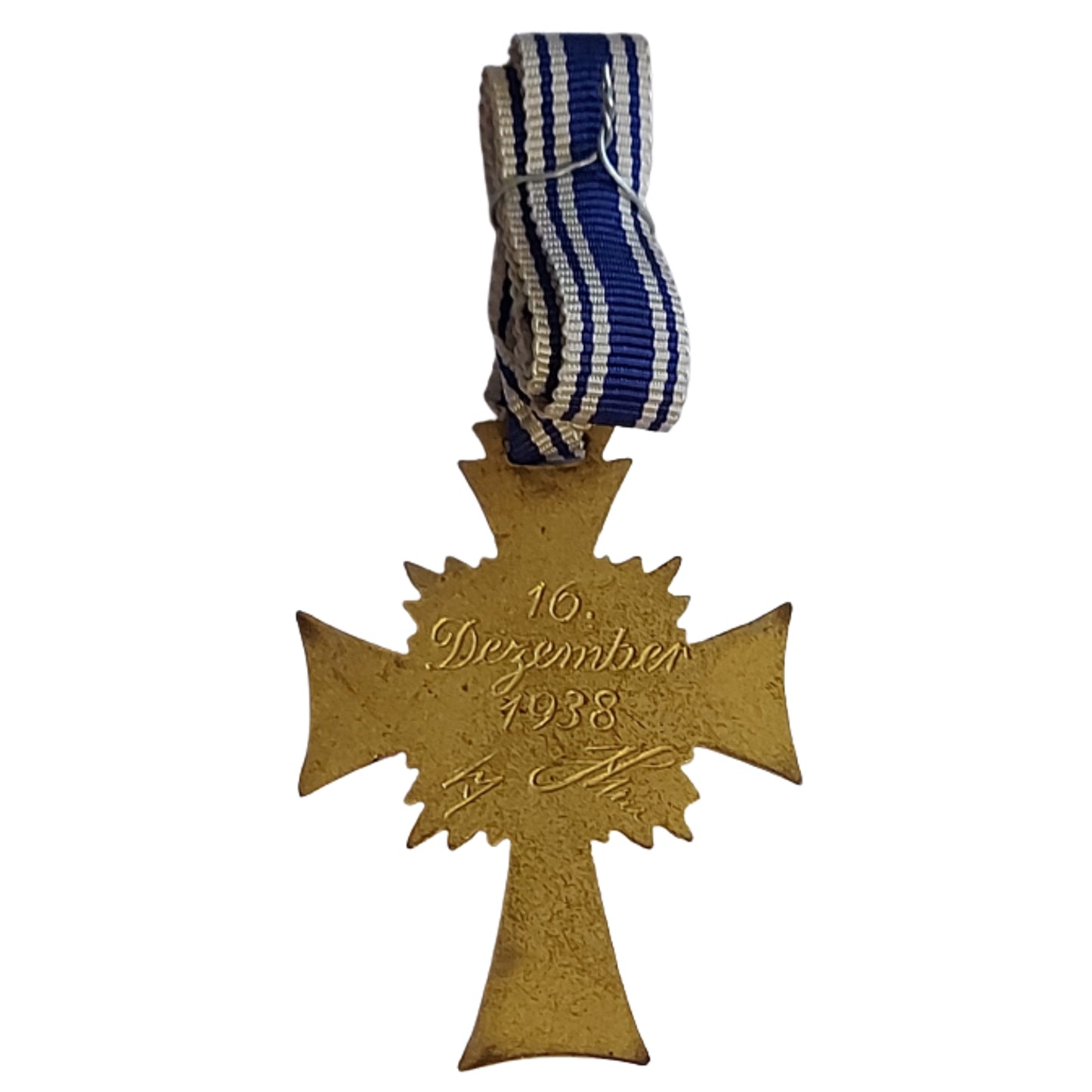 WW2 German Mother's Cross In Gold