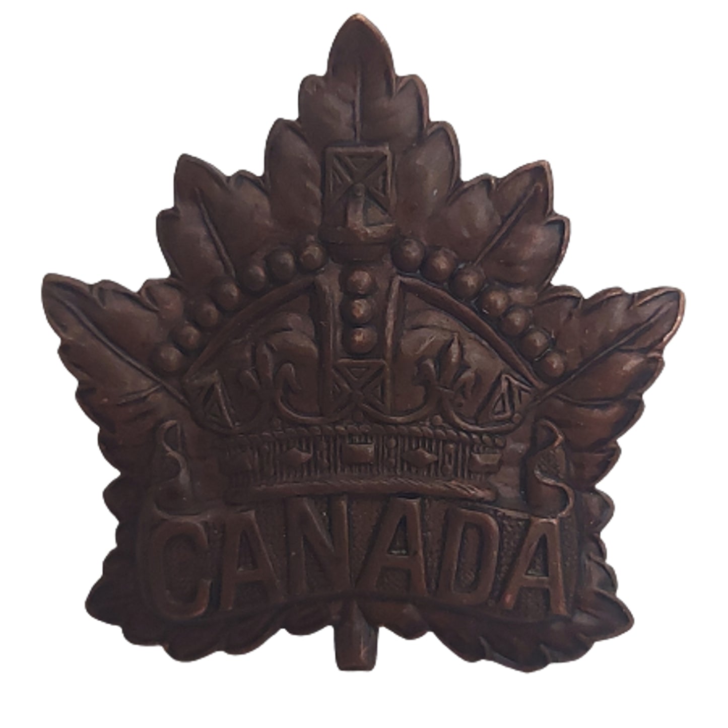 WW1 Canadian General Service Cap Badge - Roden Bros. 1916