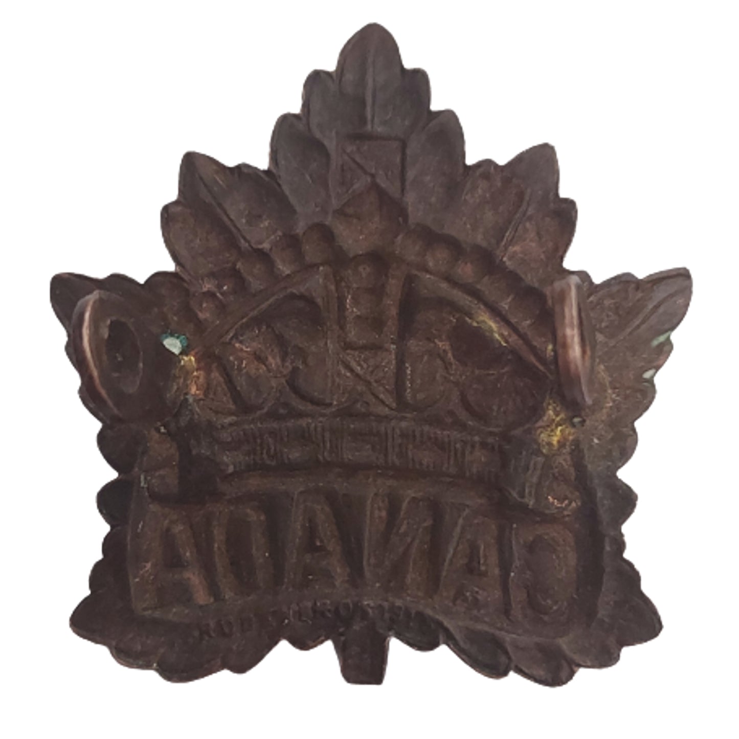 WW1 Canadian General Service Cap Badge - Roden Bros. 1916