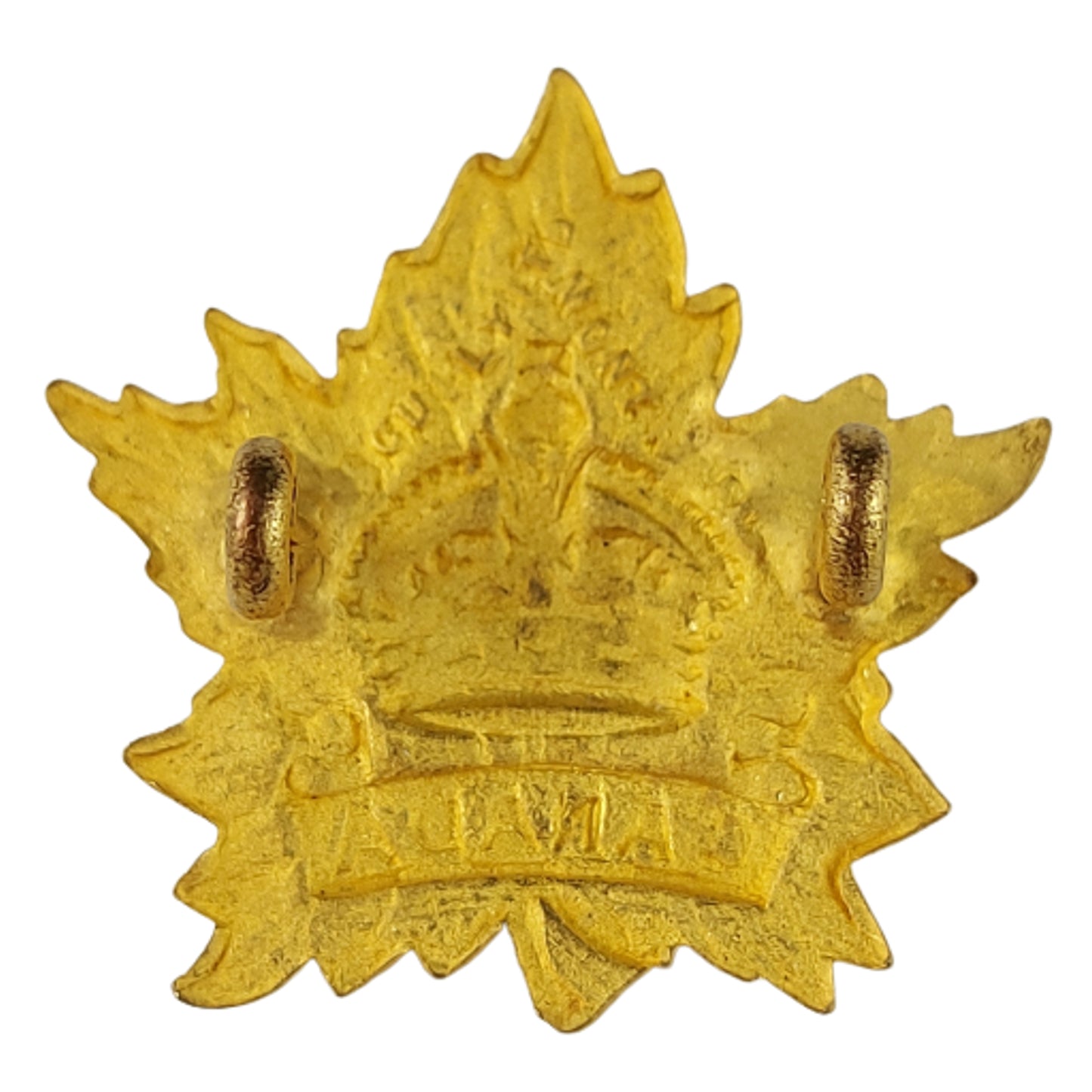 WW2 Canadian Officers General Service Collar Badge - Scully