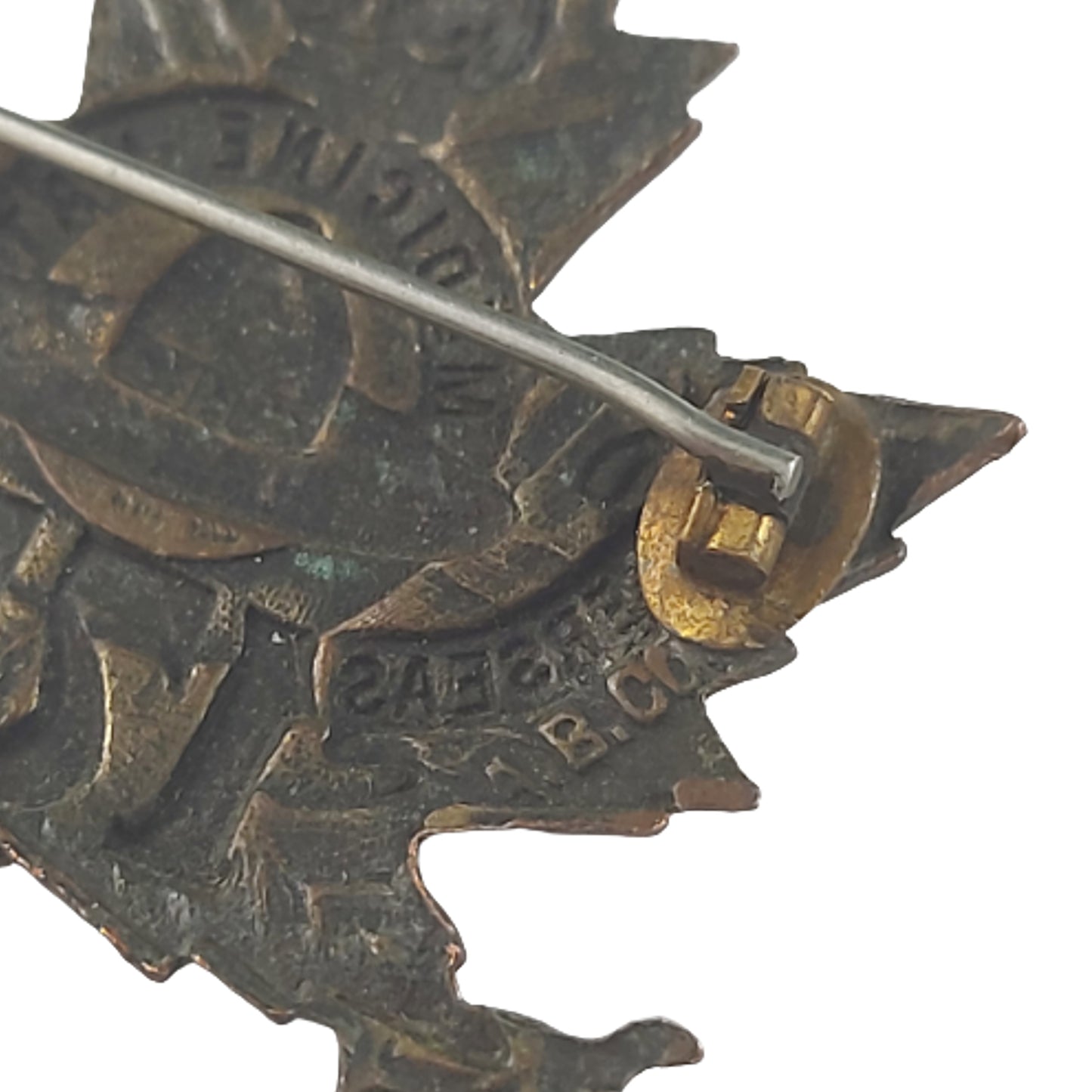 WW1 Canadian 175th Battalion Cap Badge - Medicine Hat Alberta