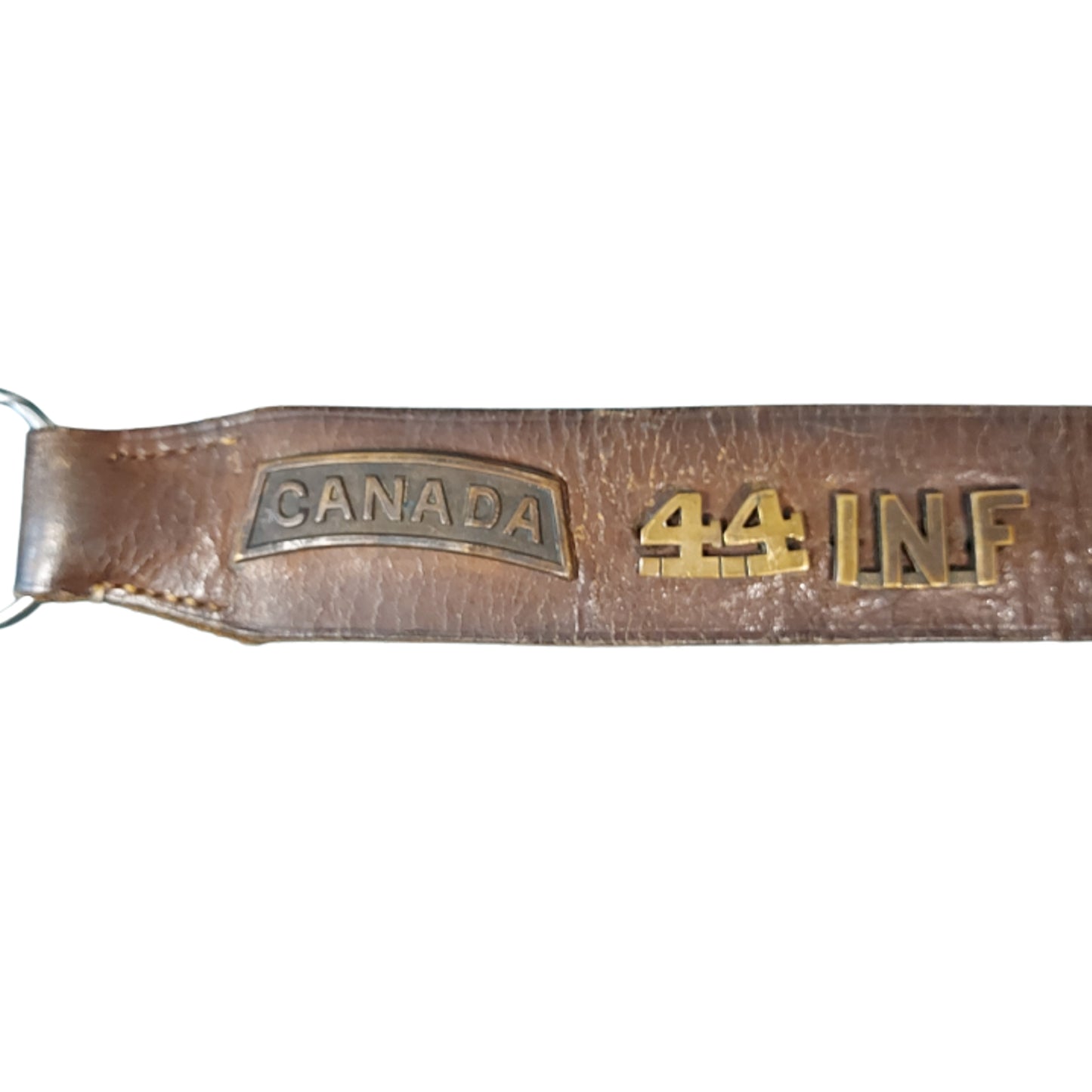 WW1 Canadian 44th Battalion Souvenir Badge Belt