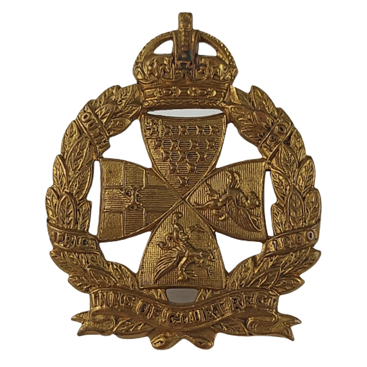 WW1 British Inns of Court Cap Badge