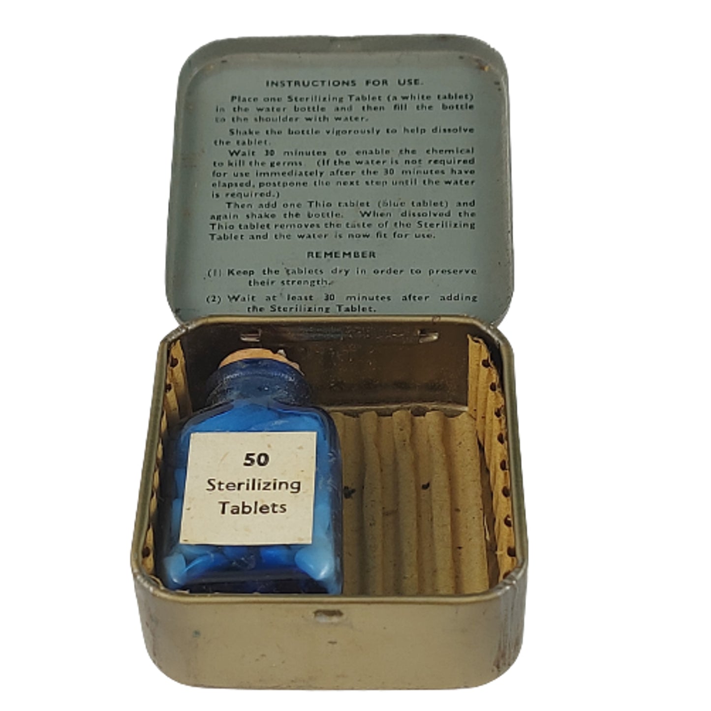 WW2 British Instruments Operation Field Kit With Contents 1940 - Medical Corps