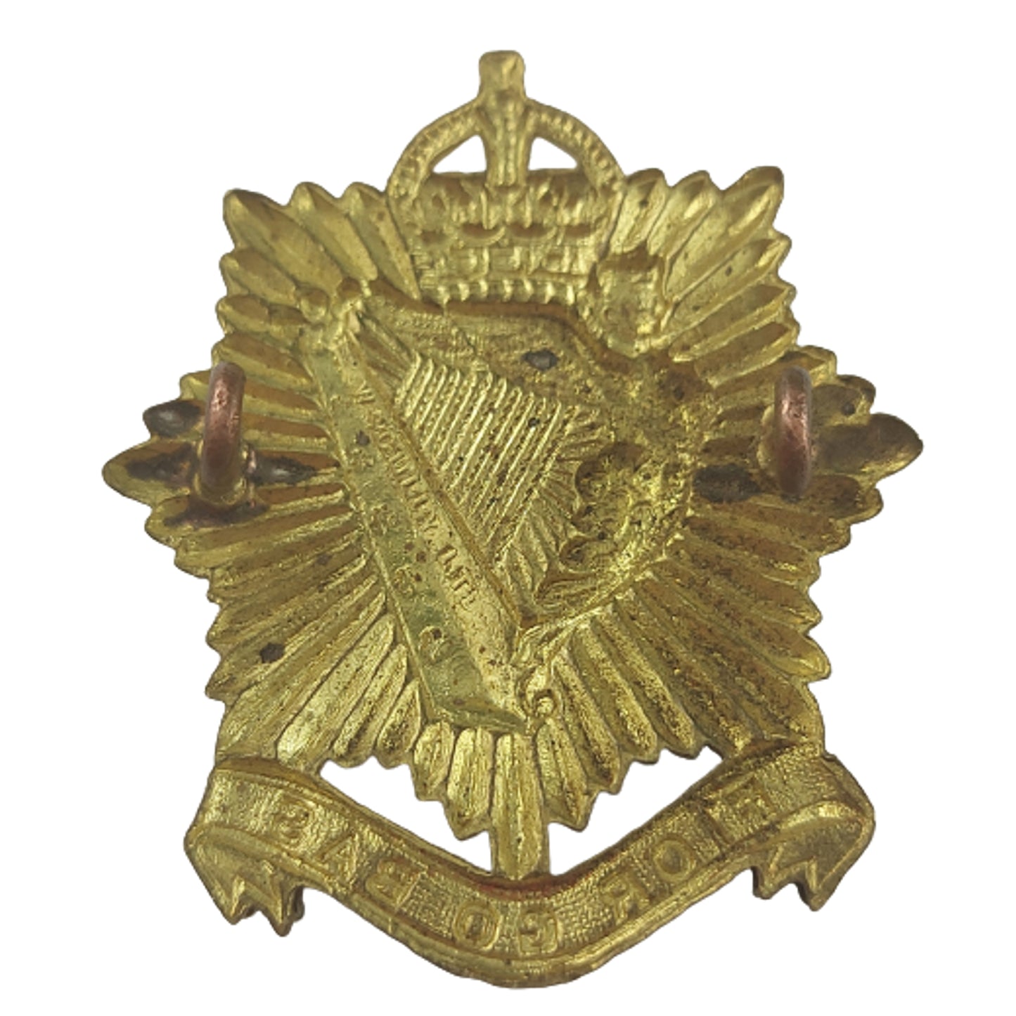 WW2 Irish Regiment Of Canada Cap Badge - Scully Ltd.