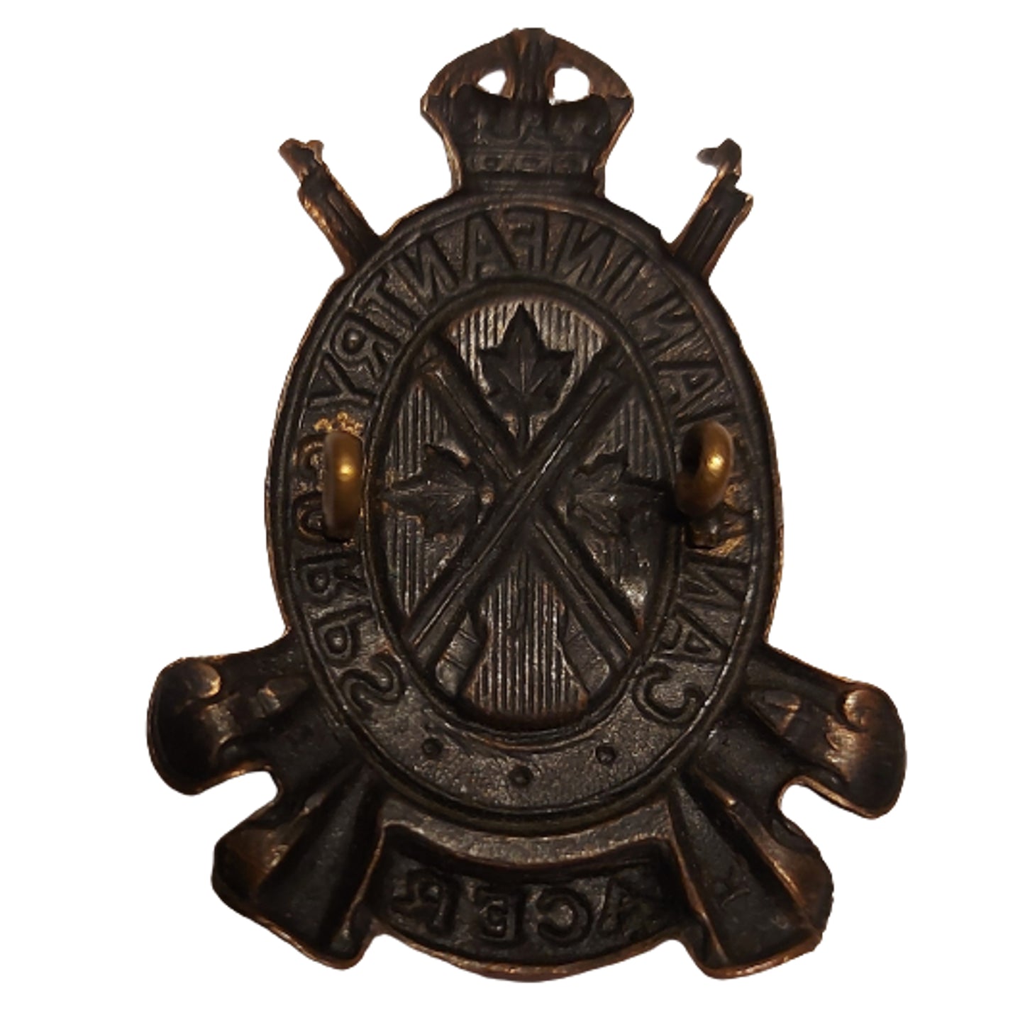 WW2 Infantry Training Corps Cap Badge