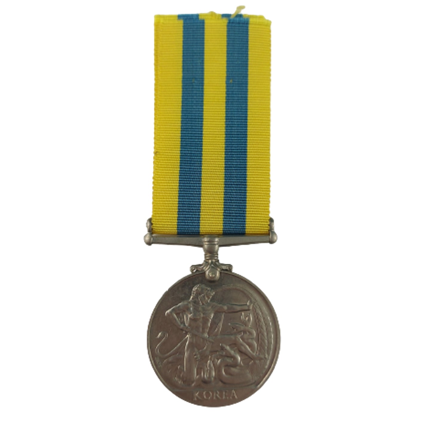 Post-WW2 British Named Korea War Medal - Royal Navy