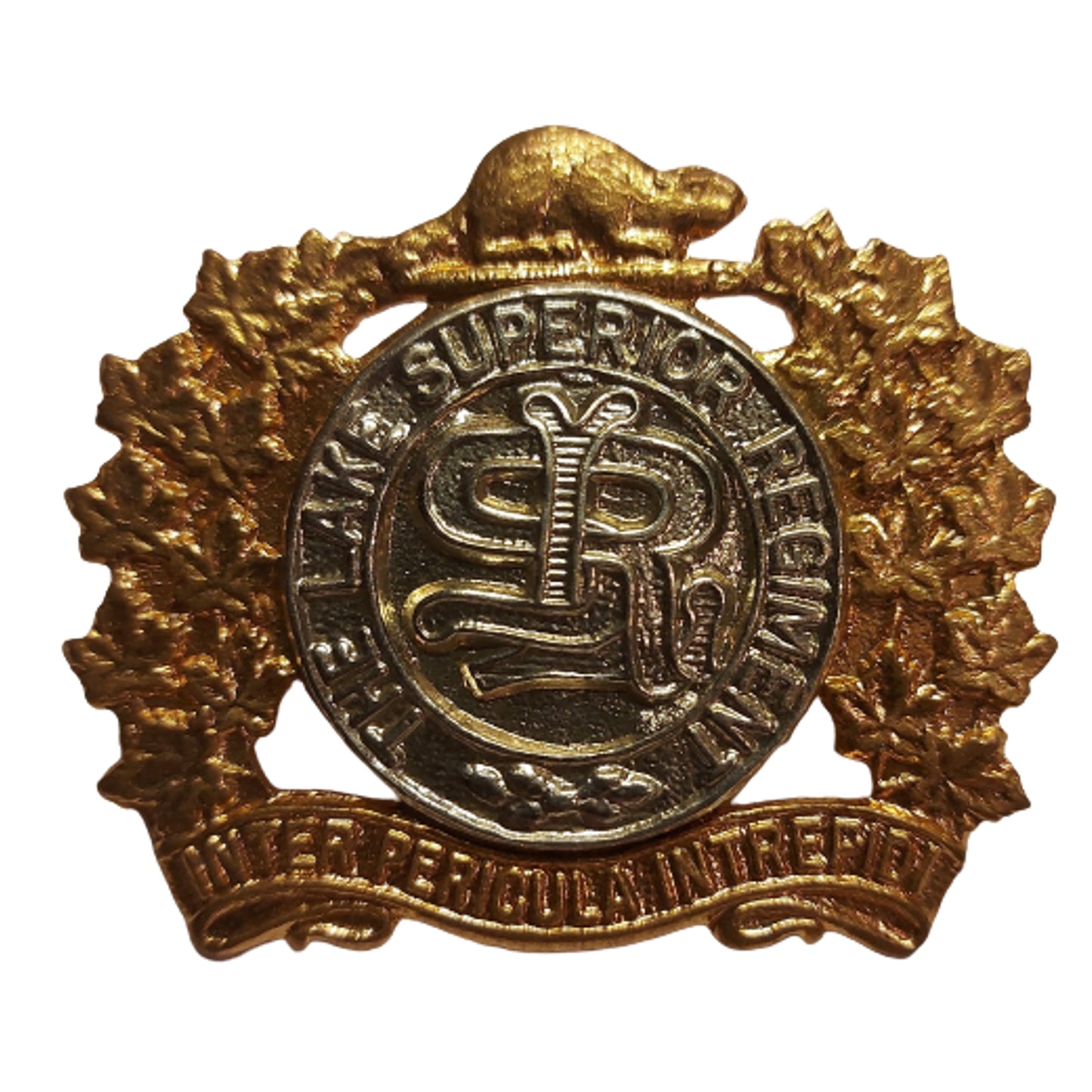 WW2 Canadian Lake Superior Regiment Cap Badge