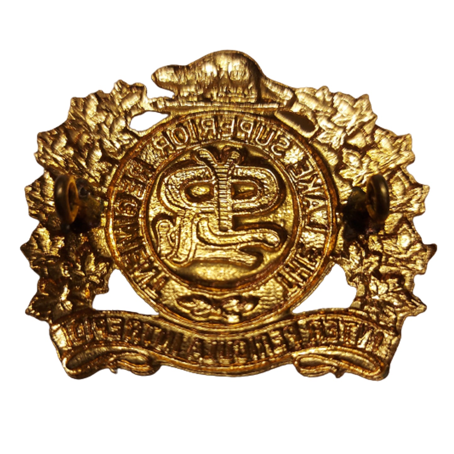 WW2 Canadian Lake Superior Regiment Cap Badge