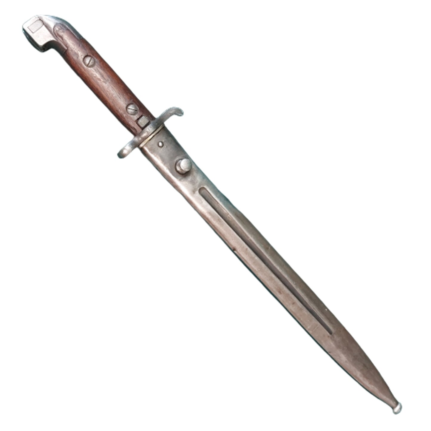 Regimentally Marked Swedish M1894 Bayonet And Scabbard