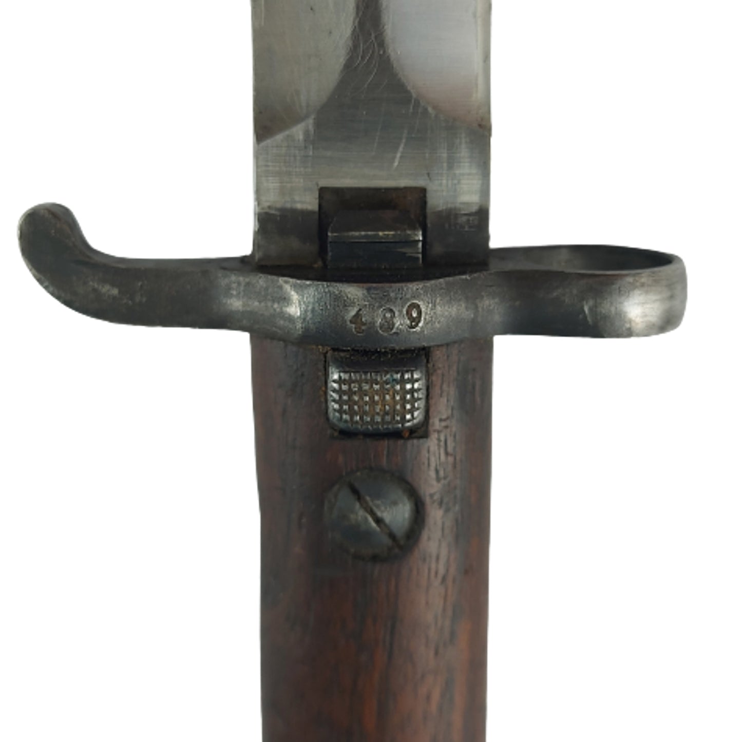 Regimentally Marked Swedish M1894 Bayonet And Scabbard