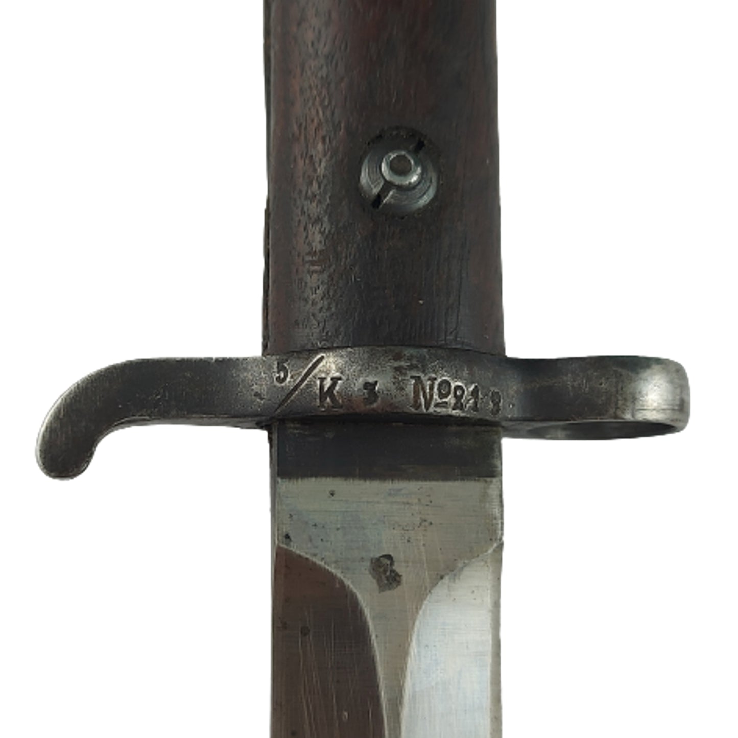 Regimentally Marked Swedish M1894 Bayonet And Scabbard